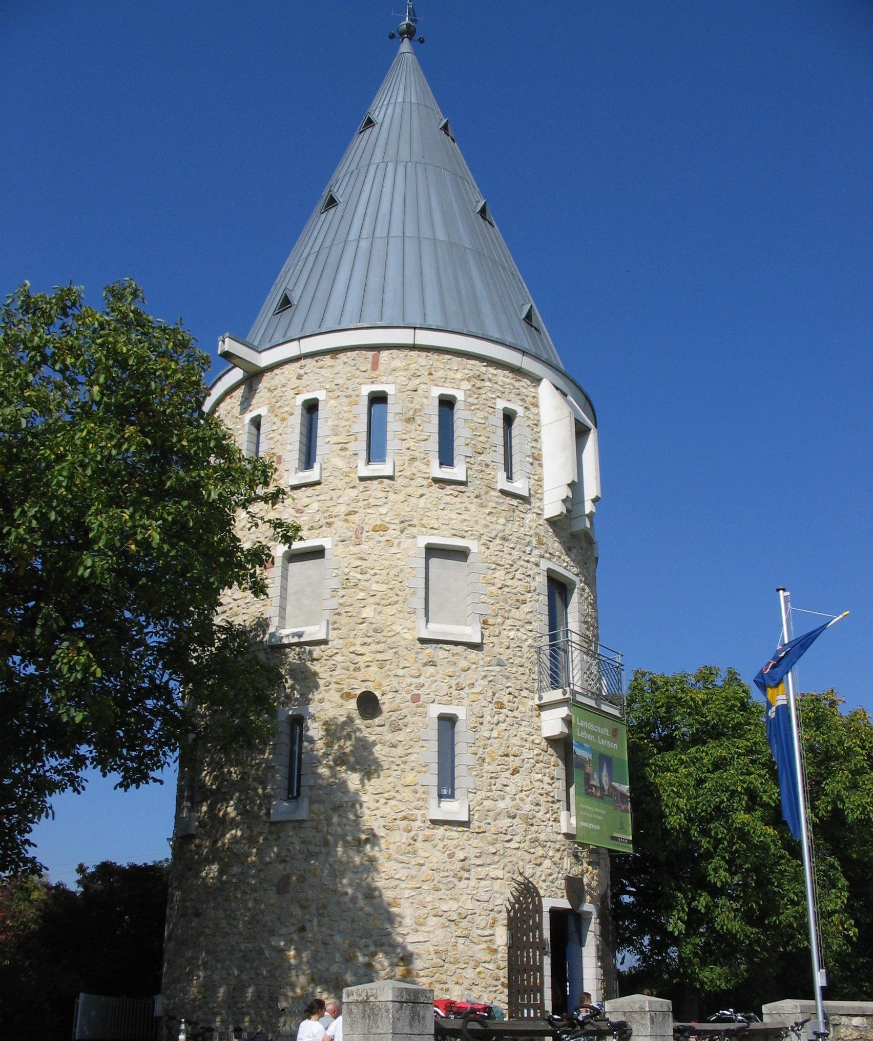 Blick auf Flörsheim am Main